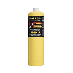 Gas Mapp 16oz 453.6g Mapp Gas en cilindro CE 3600 F