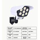 LED Solar Light Sensor de movimiento cámara de seguridad simulada inalámbrica  5