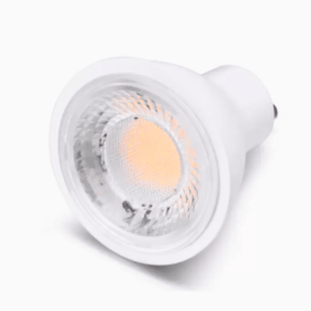 Ampolletas Gu10  Led Dicroica 6w  Watts Luz Blanca Fría 6000k DRL 3