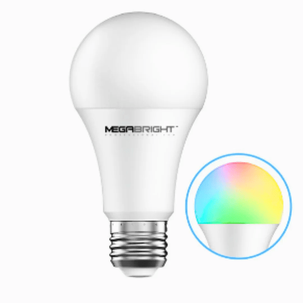 Ampolleta Inteligente WIFI Colores Led A60 10W E27 Megabrigth