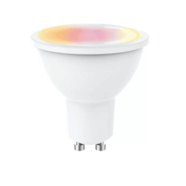 Ampolleta GU10 LED Dicroica WIFI Inteligente Colores 5W Megabright