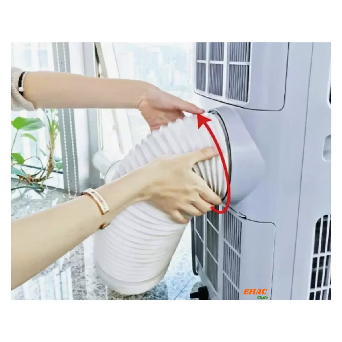 Piezas De Repuesto De Tubo De Manguera De Escape De Aire Acondicionado Flexible Universal Portátil Accesorios De Piezas De Aire Acondicionado(Diameter 13cm*2M