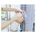 Tubo O Manga Aire Acondicionado 3mt/13cm/flexible C/alambre PVC 3