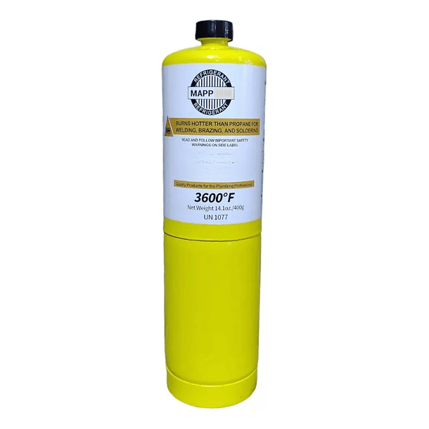 Gas Mapp 16oz 453.6g Mapp Gas en cilindro CE 3600 F