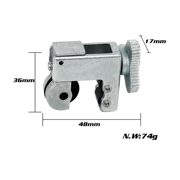 Cortatubo de Cobre 1/8 a 5/8 Pulgadas | Preciso y Duradero