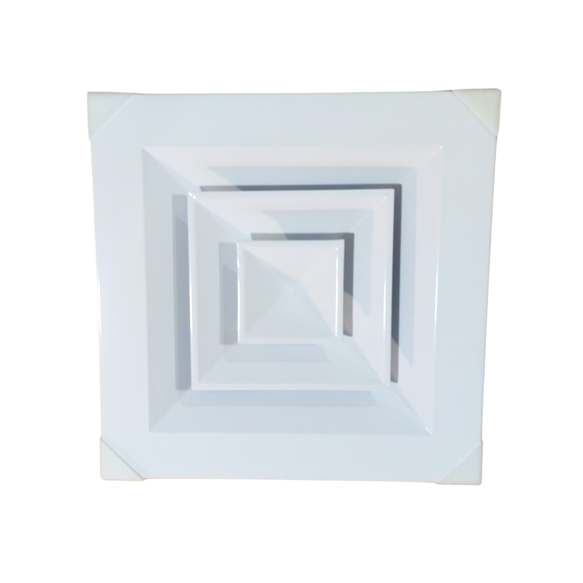 Difusor de Aire 15x15 cm con Damper Templador 4 Vías