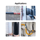 Cinta Adhesiva PVC Multiuso Impermeable 50 Mt Negra Industrial 4