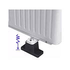 Pack 5 Soporte Aire Acondicionado 9000 A 24000 Btu Piso Goma 4