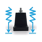 Pack 5 Soporte Aire Acondicionado 9000 A 24000 Btu Piso Goma 5