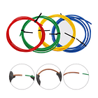 KIT VARILLA DE GOMA DOBLATUBOS 1/4, 3/8, 1/2, 5/8 4