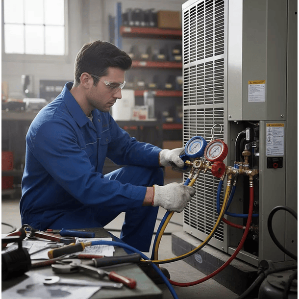 Manifold Arbol De Carga R134a - R404a - R22 - 410a 4