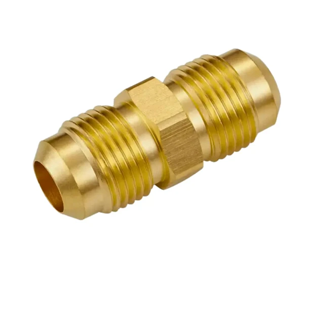 Niple unión Cobre Conector Bronce 5/8 Adaptador He/He