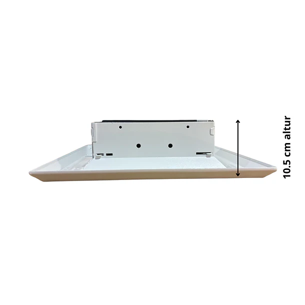 Difusor de Aire 40x40 cm con Damper Templador 4 Vías 4