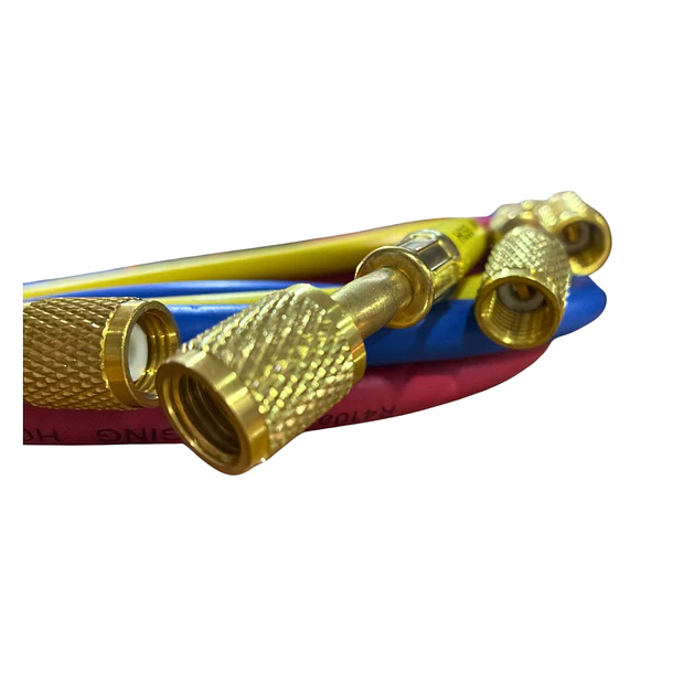 Manifold, Arbol de Carga,  R410A/404/134/22 ALUM KIT 4