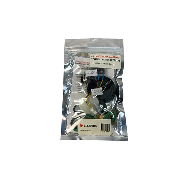 Kit Mantención Calefont Splendid Master 5 a 8 Litros 2 Perillas 3