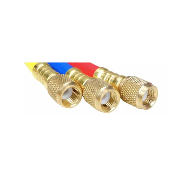 Juego de 3 Mangueras para Manifold R134a R12 R22 R502 de 180 cm