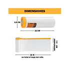 Plástico Protector con Cinta Adhesiva para Pintura 150 cm x 20 m 2