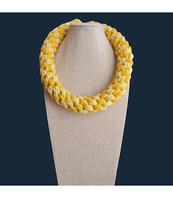 Collar ajustable modelo 1 - Amarillo degrade