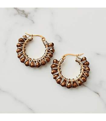 Argollas Mary - Cobre