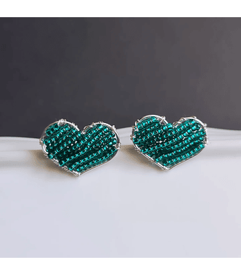 Topitos corazon - Verde