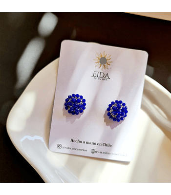 Mini topitos - Azul rey