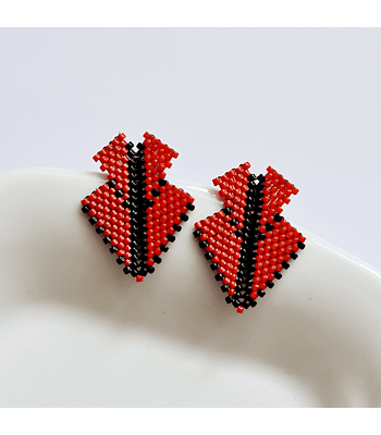 Mini Mini Lucila - Rojo/Negro