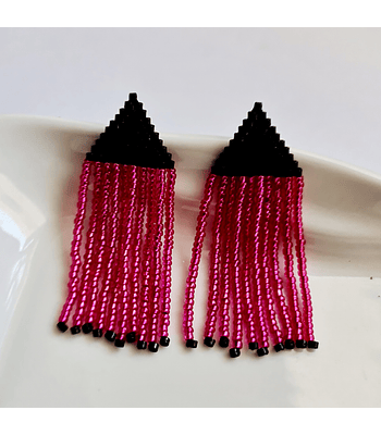 Emma Flecos - Negro/Fucsia