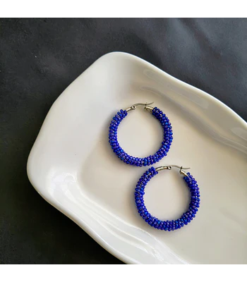 Maxi Argollas - Azul tornasol
