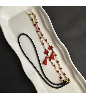 Straps estrellas modelo 3 - Rojo