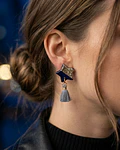 Aros Estrellas Pompom