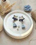 Aros Estrellas Pompom