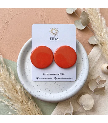 Topos Circulos - Rojo escarlata