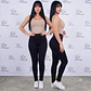 Leggings Casual Moldeador 6 botones Eii Melanye- Tiro Alto - Miniatura 5