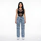 Jeans Cargo Tiro Alto - Miniatura 3