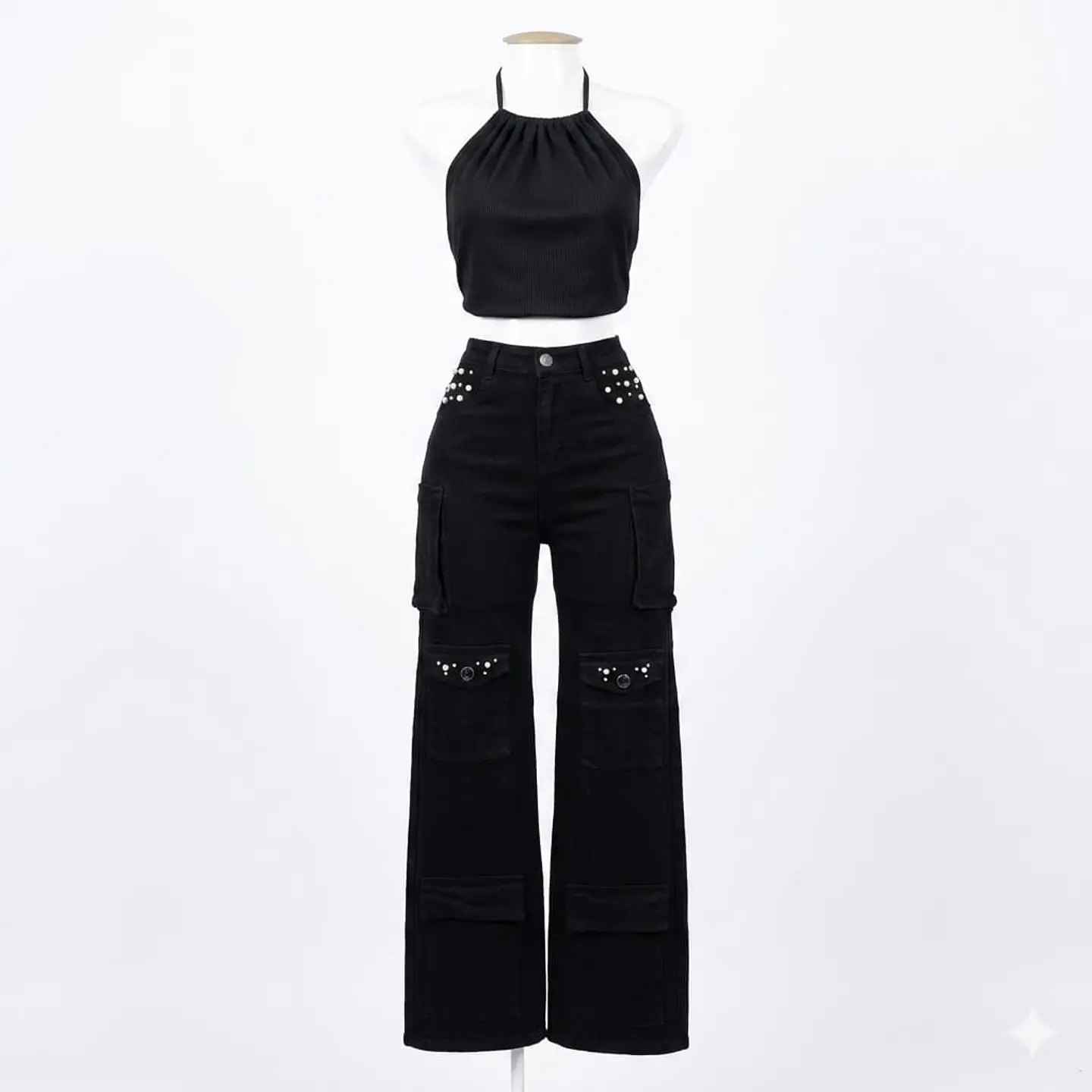 Jeans Cargo Perlas 5