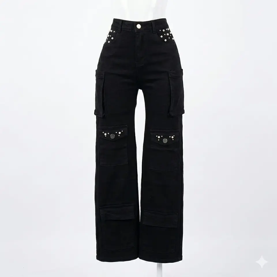 Jeans Cargo Perlas 8