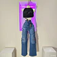 Pantalon Cargo Con Brillos - Miniatura 1