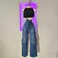 Pantalon Cargo Con Brillos - Miniatura 3