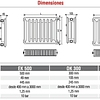 Radiador Anwo Doble 500 /800