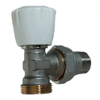 Kit Valvula Angular 1/2 para Radiador + Detentor (Pex 20)