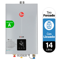 Calefont Rheem 14 lts Tiro Forzado