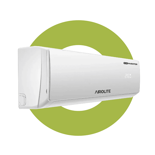Split Muro Airolite inverter 9000 BTU wifi R32