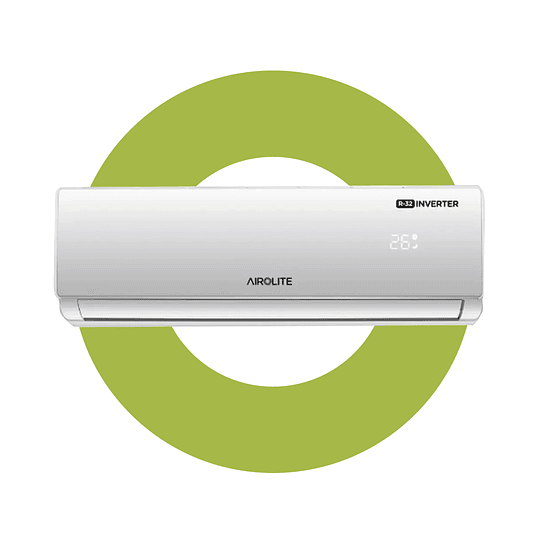 Split Muro Airolite inverter 12.000 BTU wifi R32
