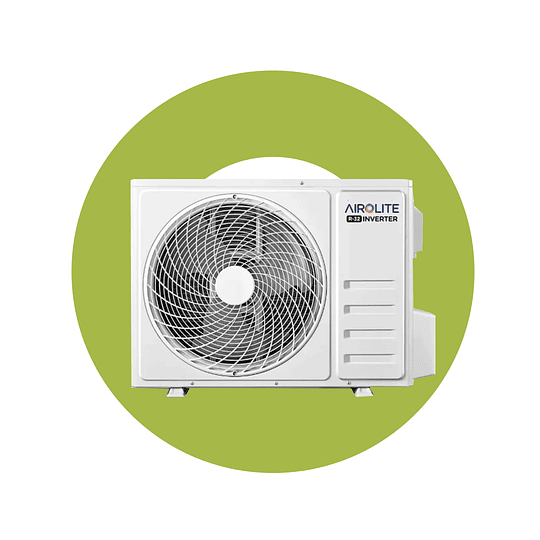 Split Muro Airolite inverter 12.000 BTU wifi R32