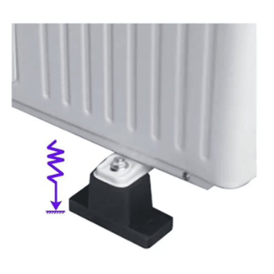 Soporte aire acondicionado a piso de goma 9000 - 24000 BTU