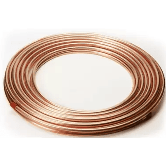 Kit tuberia de cobre recocida 5/8 x 0.72mm x 15.2 m (incluye aislación)