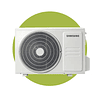 Split Muro Samsung Inverter Entrada 24000 BTU R32 wifi