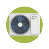 Piso Cielo Kendal 36.000 Btu Inverter