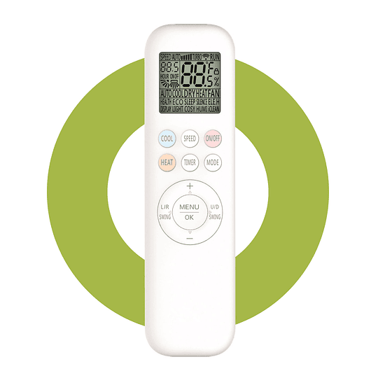 Split Muro Kendal inverter 9000 BTU R32 wifi