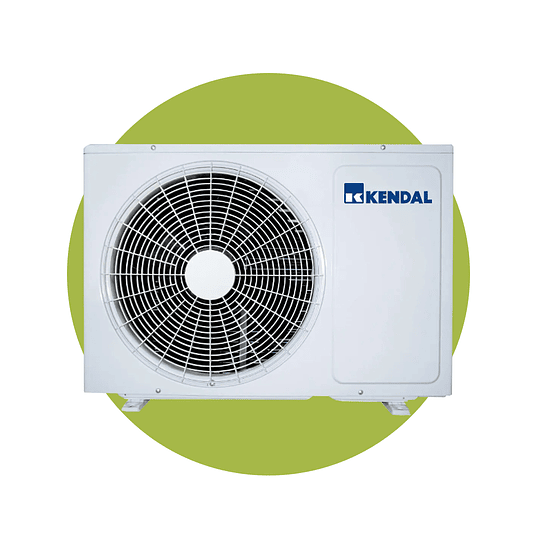 Split Muro Kendal Inverter Black Mirror 12.000 BTU wifi